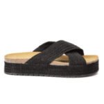 Annalisa J.M - Mules plates lit de pied souple - JM686