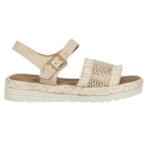 Tony P. - Sandale plate  beige- GM-011