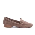 ZARA-Mocassins en Daim Gris-2260-001-004
