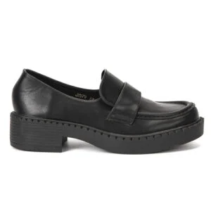 ANNALISA - Mocassins Plats - JM979  noir