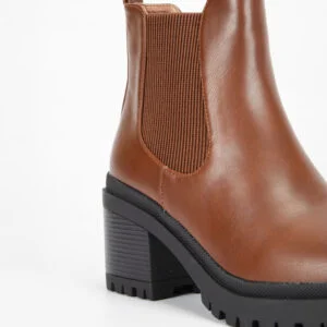 Annalisa - Bottines Chelsea camel - Image 3