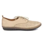 AVEDA - Chaussures plates beige